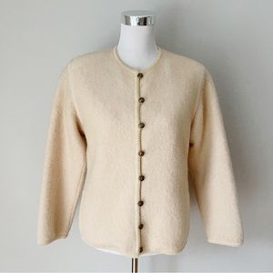 Vintage Y2K Dalton Beige Old Money Jacket  Size 12